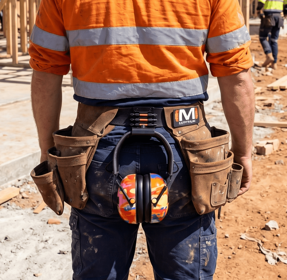 Muff Clip | Magnetic Tradie Belt Clip + Bit Holder - Mufftech
